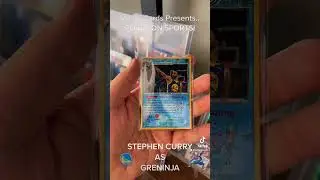 AMiBa Cards Presents POKEMON SPORTS - STEPHEN CURRY AS GRENINJA! AVAILABLE NOW! #amibacards