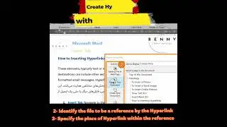 How to Create Hyperlink with Context Menu in MS Word
