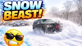 $400 Blazer Clears Snow Storm of the DECADE!