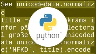 Convert a Unicode string to a string in Python (containing extra symbols)