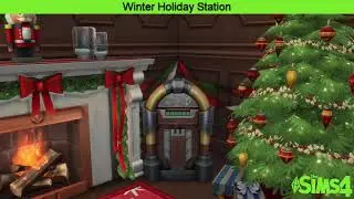 The Sims 4 Music || Winter Holiday Station || Mr. Slacker and The Bobs - When Dreams Come True