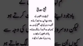 Sheikh saadi #islamicquotes #motivation #trending #1million #asthetic #wn_write