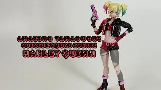 Kaiyodo Amazing Yamaguchi Suicide Squad Isekai Harley Quinn Action Figure Review