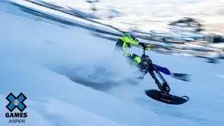 BROCK HOYER: Snow Bike Goals | X Games Aspen 2020