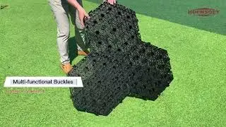 Innovative Geocellular Modules for Shallow Rainwater Drainage Solutions and Stormwater Management