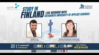 Study in Finland |Satakunta University of Applied Sciences |Live Session with International Students