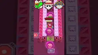 Which Brawler Can Escape From Bibi lnfinite Super?!!💥 #brawlstars #brawlstarschallenge #xenon#shorts