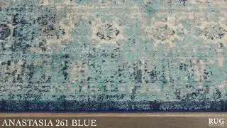 ANASTASIA 261 BLUE RUG