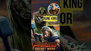 Rune King Thor in Secret wars Theory explain🔥#marvel #mcu #ytshorts #thor #avengerssecretwars