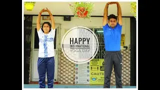 International Yoga Day Celebration SJCHS,CBSE - CRJ. 2021.