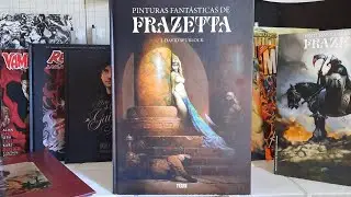 Pinturas Fant&aacute;sticas de FRAZETTA - Editora Figura #artefrazetta