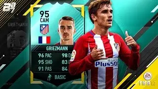 95 RATED PRO PLAYER GRIEZMANN! IN GAME STATS! | FIFA 17 ULTIMATE TEAM
