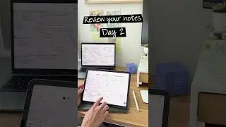 Study Tip 💡iPad Notes Review for your Next Exam