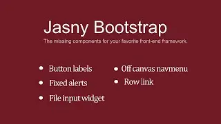 How to use Jasny Bootstrap in Bootstrap template