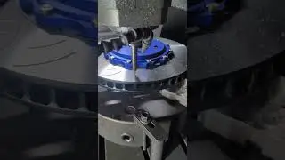 CNC Machining a Performance Brake Disc: Precision in Action! #factorytour #howitsmade #cars