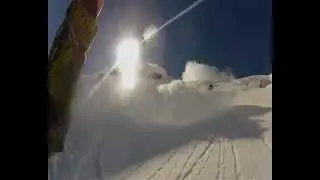 Amazing sun, amazing snow, amazing day in Verbier