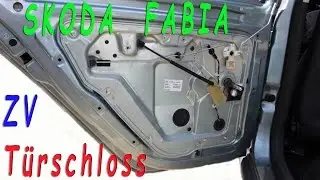 Skoda FABIA - Türschloss - ZV - Türgriff DEFEKT - ausbauen wechseln DIY