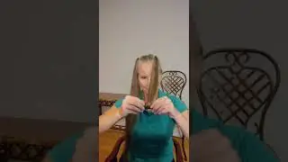 Space Buns neatly done fast and easy with no bobby pins