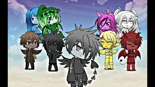 Клип /Цвет настроение белый\ Gacha Life