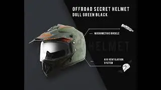 Vega OffRoad D/V Secret Helmets