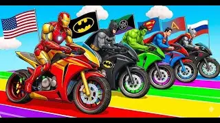 الرجل العنكبوت انقاذ باتمان Spider-Man Rescue batman vs iron man vs venom funny Game GTA 5 superhero