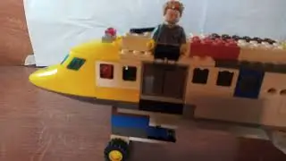 lego stop motion plane