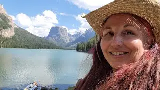 Solo Boatpacking Green River Lakes, Wyoming with Fluffy Dog