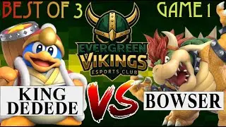 Bo3 - King Dedede vs. Bowser - Game 1