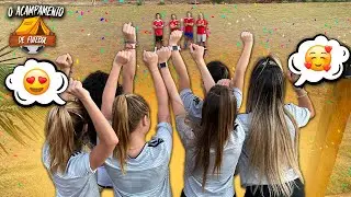 ELAS ASSISTIRAM O TREINO DOS MENINOS E FALARAM ISSO!! - ( ACAMPAMENTO DE FUTEBOL ) #4