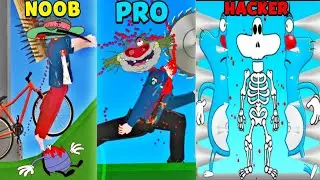 Noob VS Pro VS Hacker In Short Ride ☠️ | With Oggy and The Cockroaches