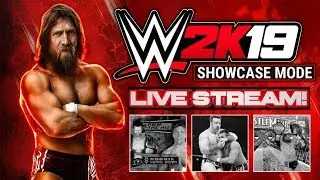 WWE 2K19 Showcase Mode Live Stream! Part 1.