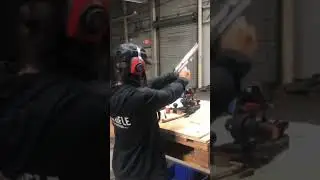 Shooting the 44 mag from Real Dirty Harry #shorts #alexzedra