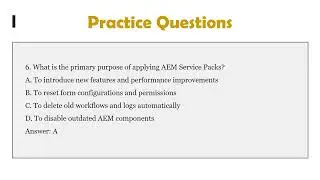 Adobe AEM Forms Developer Expert AD0-E125 Exam Prep | Practice Questions
