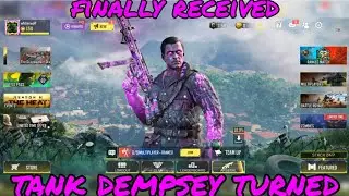 FINALLY RECEIVED | TANK DEMPSEY TURNED CODM | tank dempsey turned cod mobile aether crystal codm 😍