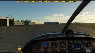 X-Plane 12  - Robin DR400 - EDJA-EDMA - VFR