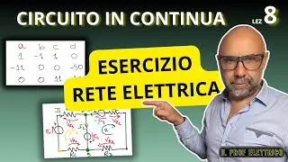 8-circuito in continua, risoluzione reti elettriche con il metodo di Kirchhoff utilizzando i sistemi