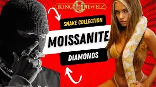 Don't Get Snake Bitten | Good Vs Evil Moissanite Diamond Jewelry Collection - By BLINGJEWELZ