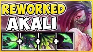 New Akali Rework All Abilities Reveal Teaser - Yeni Akali Ve B&uuml;t&uuml;n Skilleri
