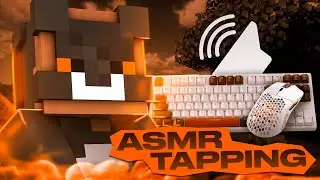 4K [RELAXING ASMR TAPPING] Keyboard + Mouse Sounds | AgeraPvP BedWars