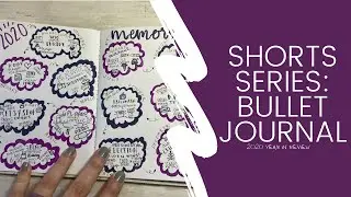 MY 2020 YEAR IN REVIEW | Bullet Journal | Journal With Me | Shorts Series