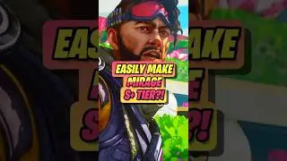 How MIRAGE Can Be S TIER In Apex Legends?!