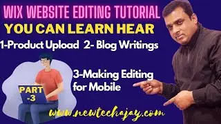 #wixsite #wixtutorial #wix  Edit Your Wix Site Part 03