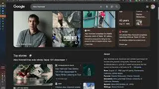 Alex Honnold is free solo climbing Taipei 101 (508m)
