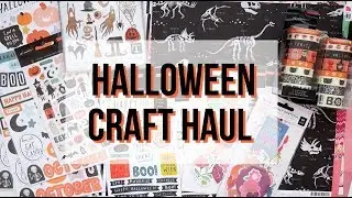 Halloween Craft Haul #2 2019 | Serena Bee Creative