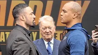 Joseph Parker vs Fabio Wardley FACE OFF | Heavyweight Showdown at The O2 London | DAZN Boxing
