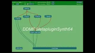 Pigments sequencer in Logic Pro X with MetaPlugin.