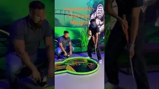 Augenbinden-Challenge in der PHOENIX ARENA Erkheim #3dminigolf #minigolf #challenge #challenges #3d