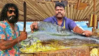 Unbelievable Giant Size Fish Cutting | Hidden Paradise Market Masterclass Fish Cutting Ever