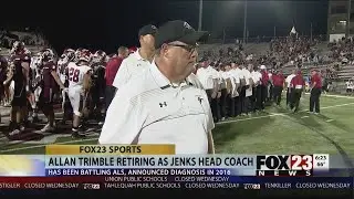 Allan Trimble retiring as Jenks football head coach