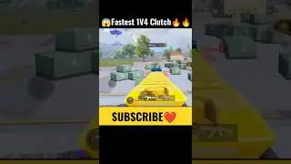 😱1 vs 4 Clutch🔥🔥Bgmi Attitude status Pubg attitude status #Shorts #Jonathangaming #bgmi #Pubg